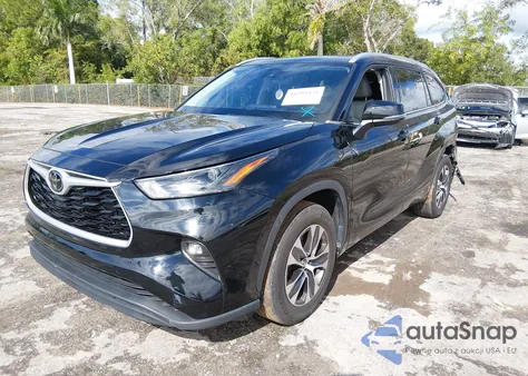 2022 Toyota Highlander Xle from USA, damaged, VIN 5TDHZRAH2NS100848